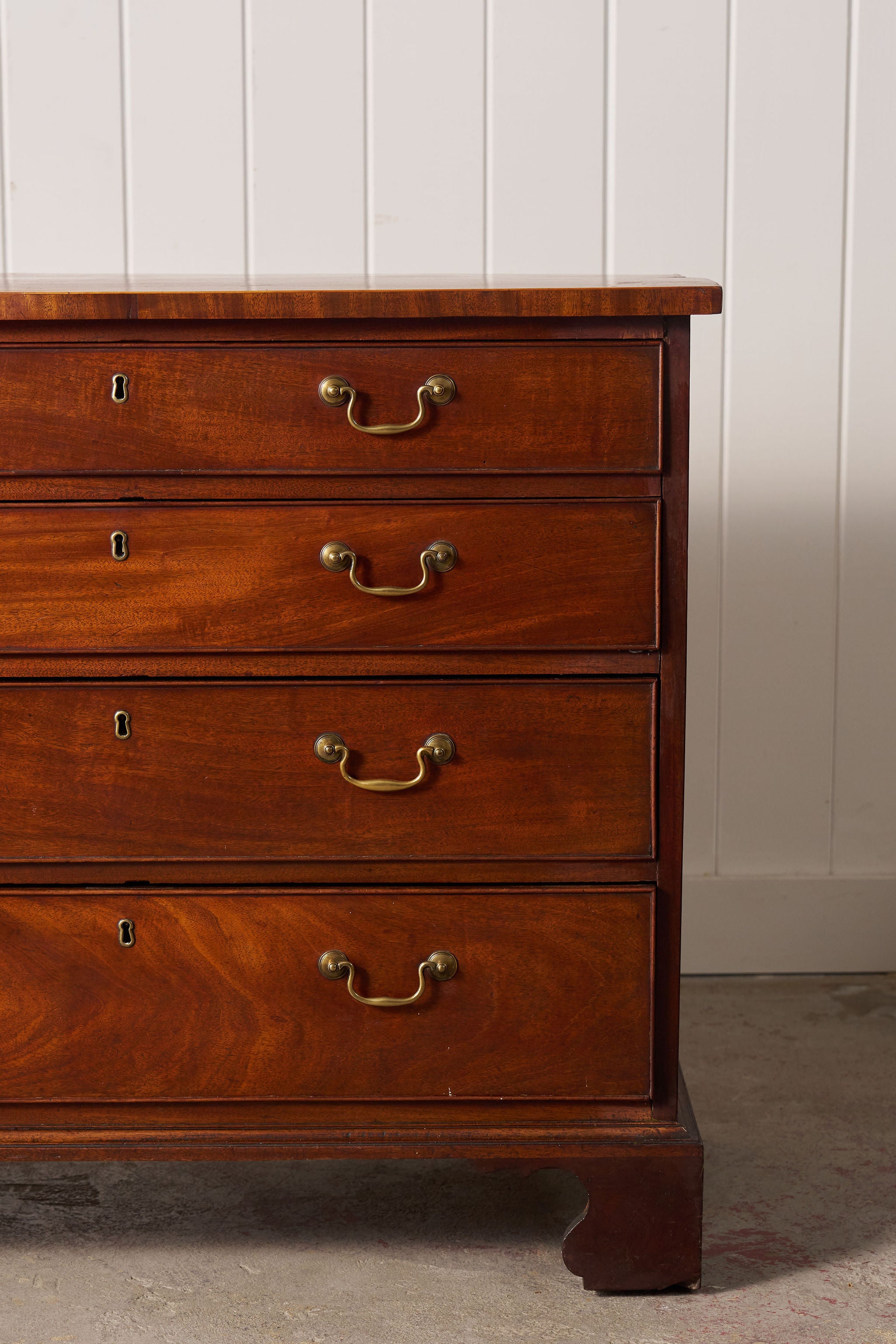 George III Mahogany Four Drawer Chest