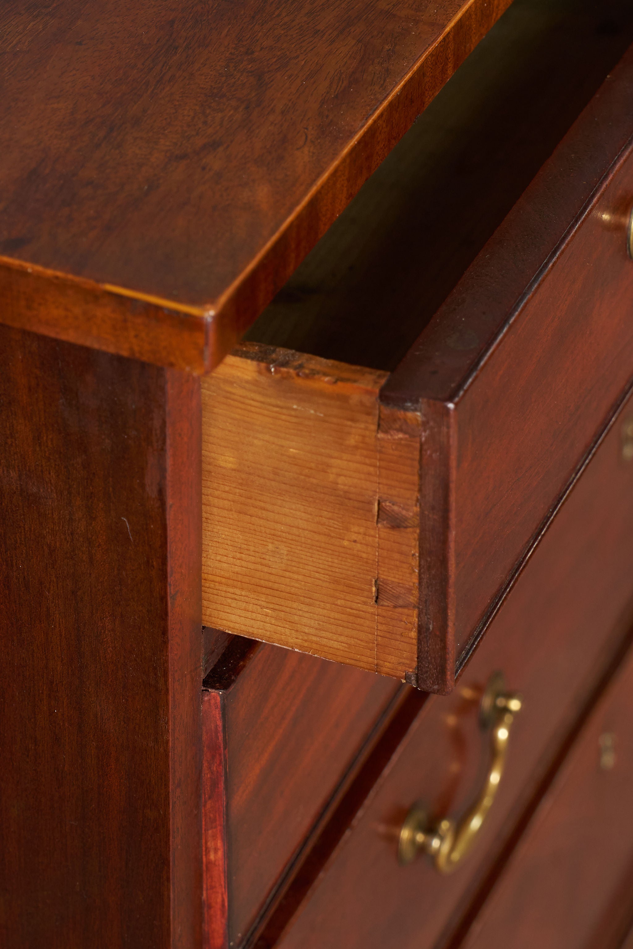 George III Mahogany Four Drawer Chest