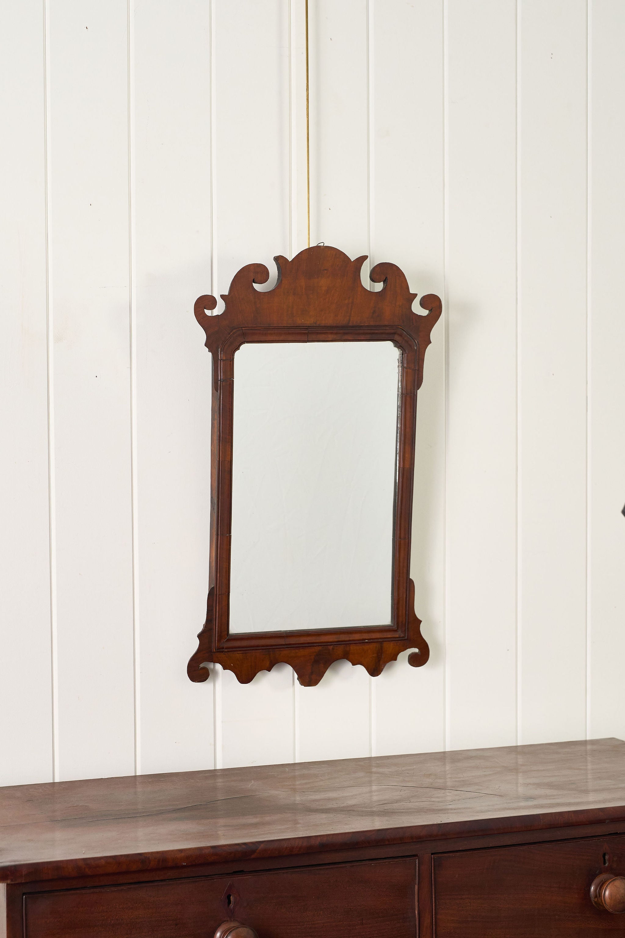 18th Century Georgian Mahogany Mirror (c. 1780)