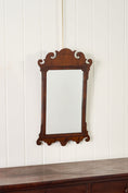 Load image into Gallery viewer, 18th Century Georgian Mahogany Mirror (c. 1780)
