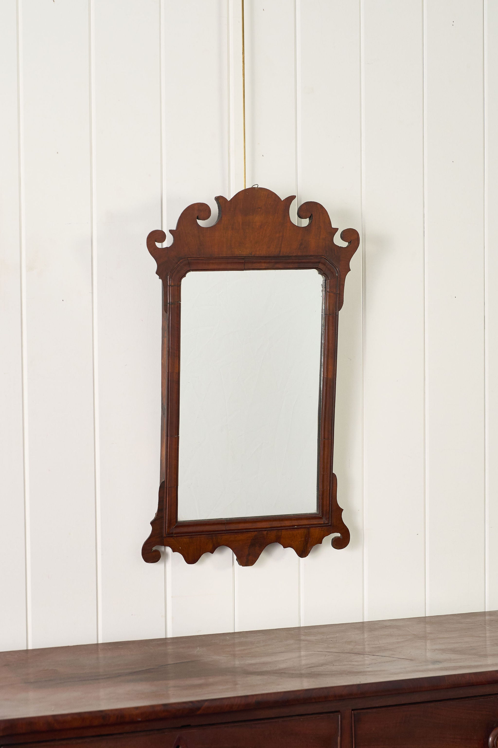 18th Century Georgian Mahogany Mirror (c. 1780)