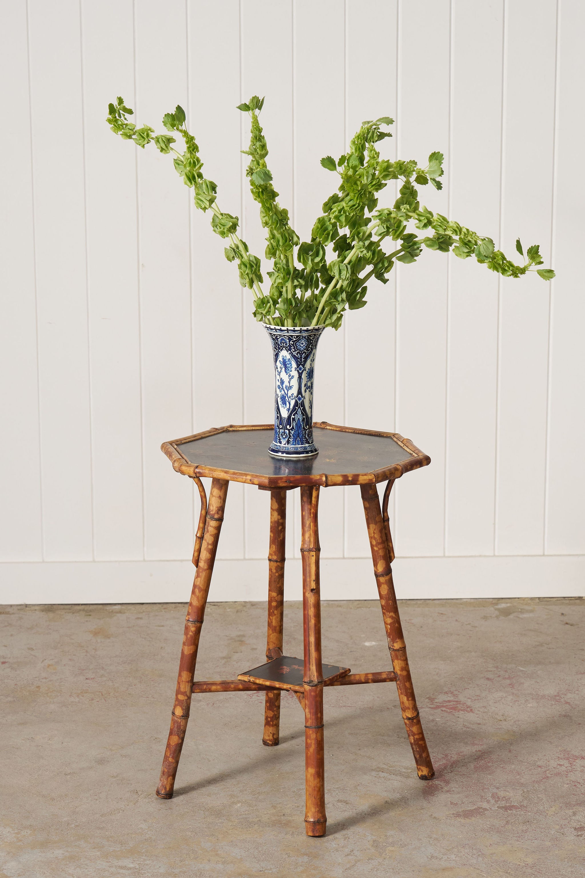 Aesthetic Movement Tiger Bamboo Occasional Table with Original Lacquer