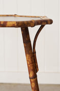 Load image into Gallery viewer, Aesthetic Movement Tiger Bamboo Occasional Table with Original Lacquer
