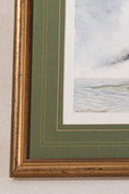 Load image into Gallery viewer, Original Ship Watercolor of ‘Lydia Eva’ (Great Yarmouth) with Green Mat + Museum Glass | signed + dated 1982
