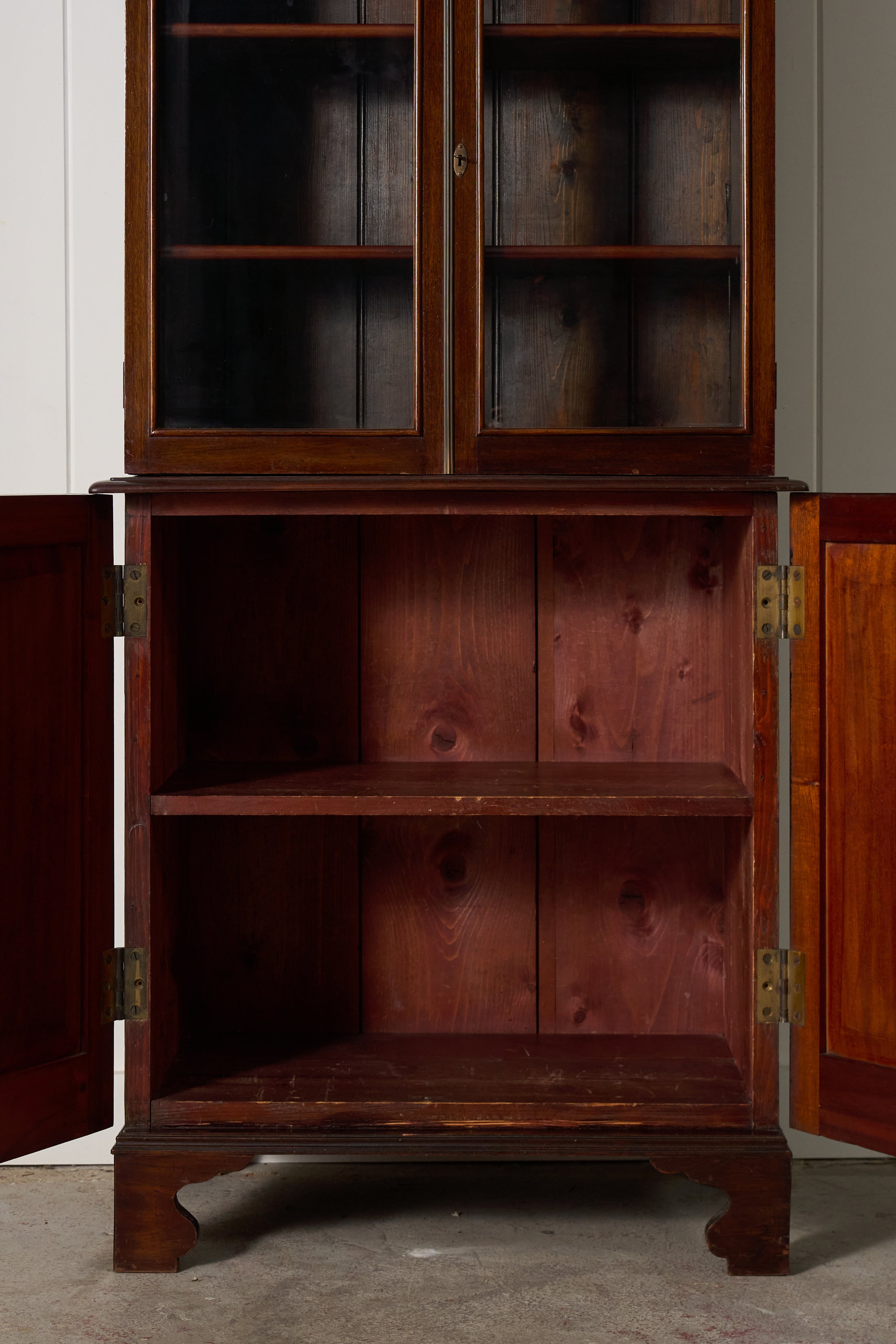 19th Century English Mahogany Side Cabinet