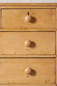 Load image into Gallery viewer, English Stripped Pine Four Drawer Chest
