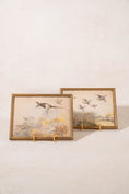 Load image into Gallery viewer, PAIR Original Watercolor Pheasants Flying (c.1920)
