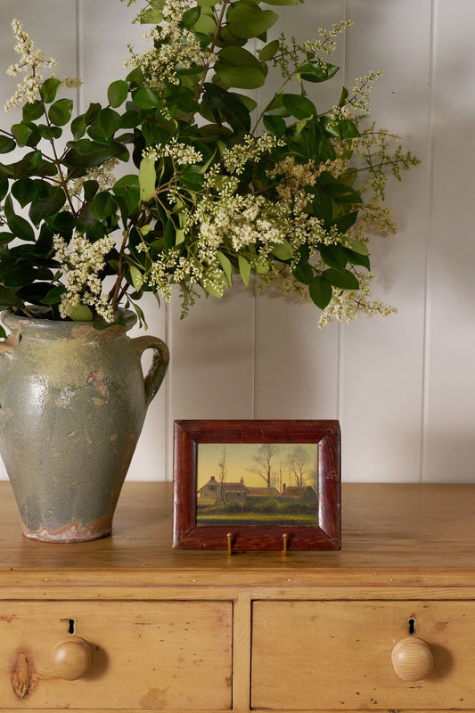 Original Petite Landscape Oil on Board