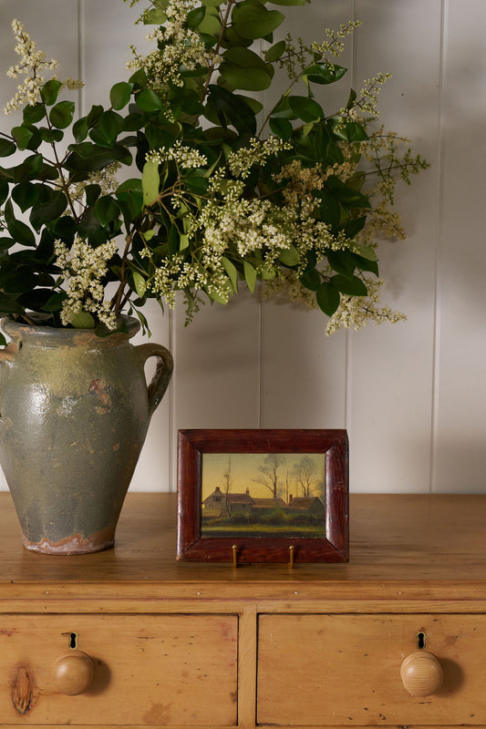Original Petite Landscape Oil on Board