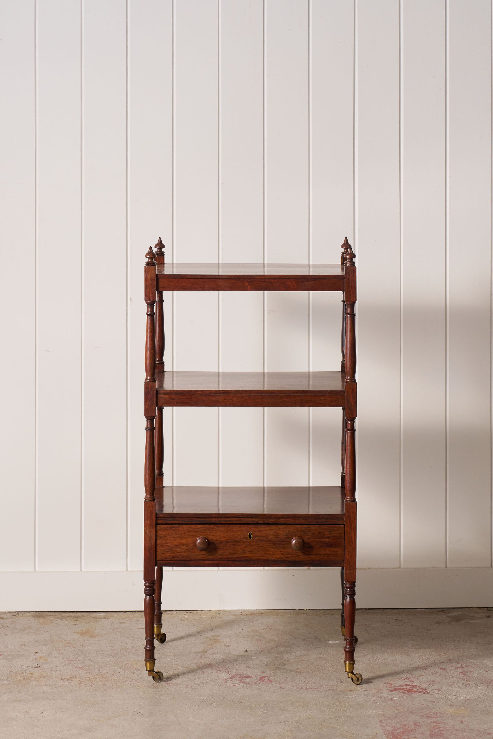 19th Century English Rosewood Whatnot (c. 1845)