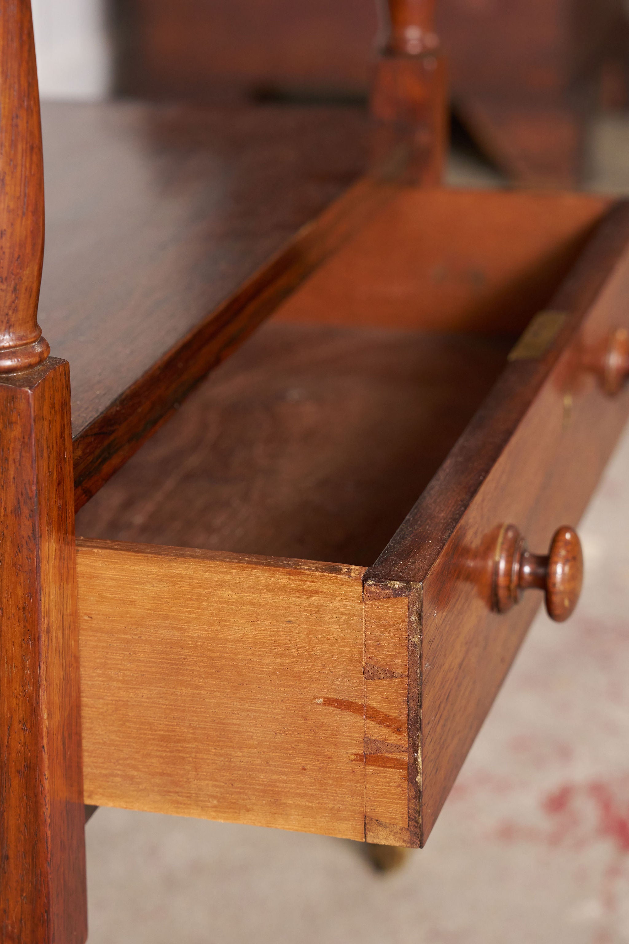 19th Century English Rosewood Whatnot (c. 1845)