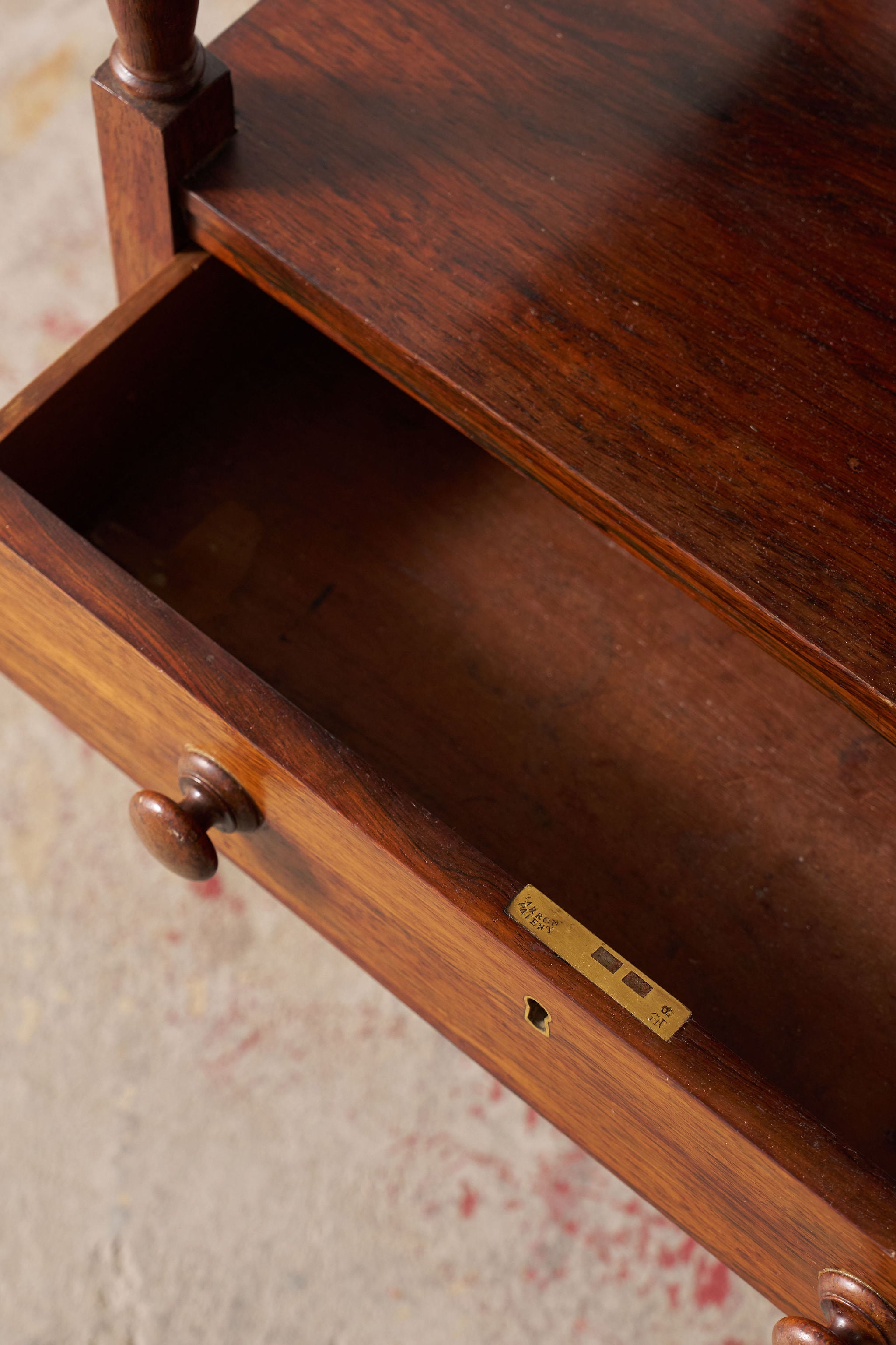 19th Century English Rosewood Whatnot (c. 1845)