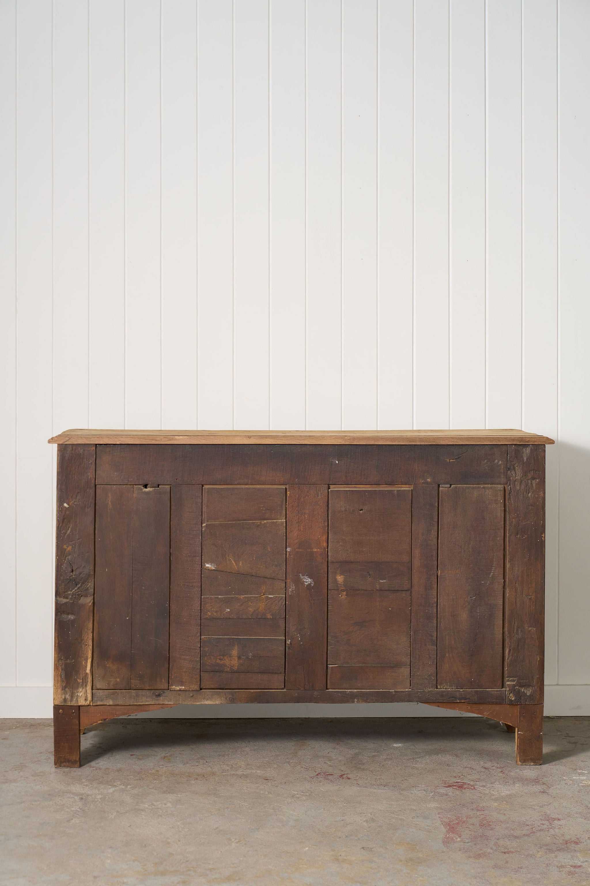 18th Century French Bleached Oak Sideboard Buffet (c. 1780)