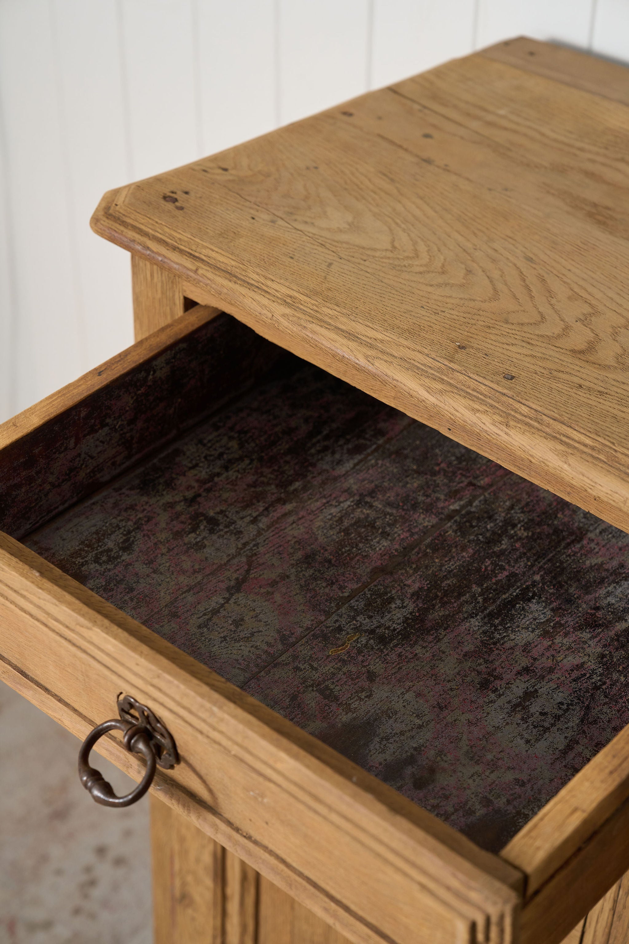 18th Century French Bleached Oak Sideboard Buffet (c. 1780)