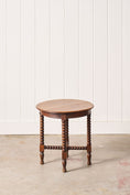 Load image into Gallery viewer, English Victorian Bobbin Stool
