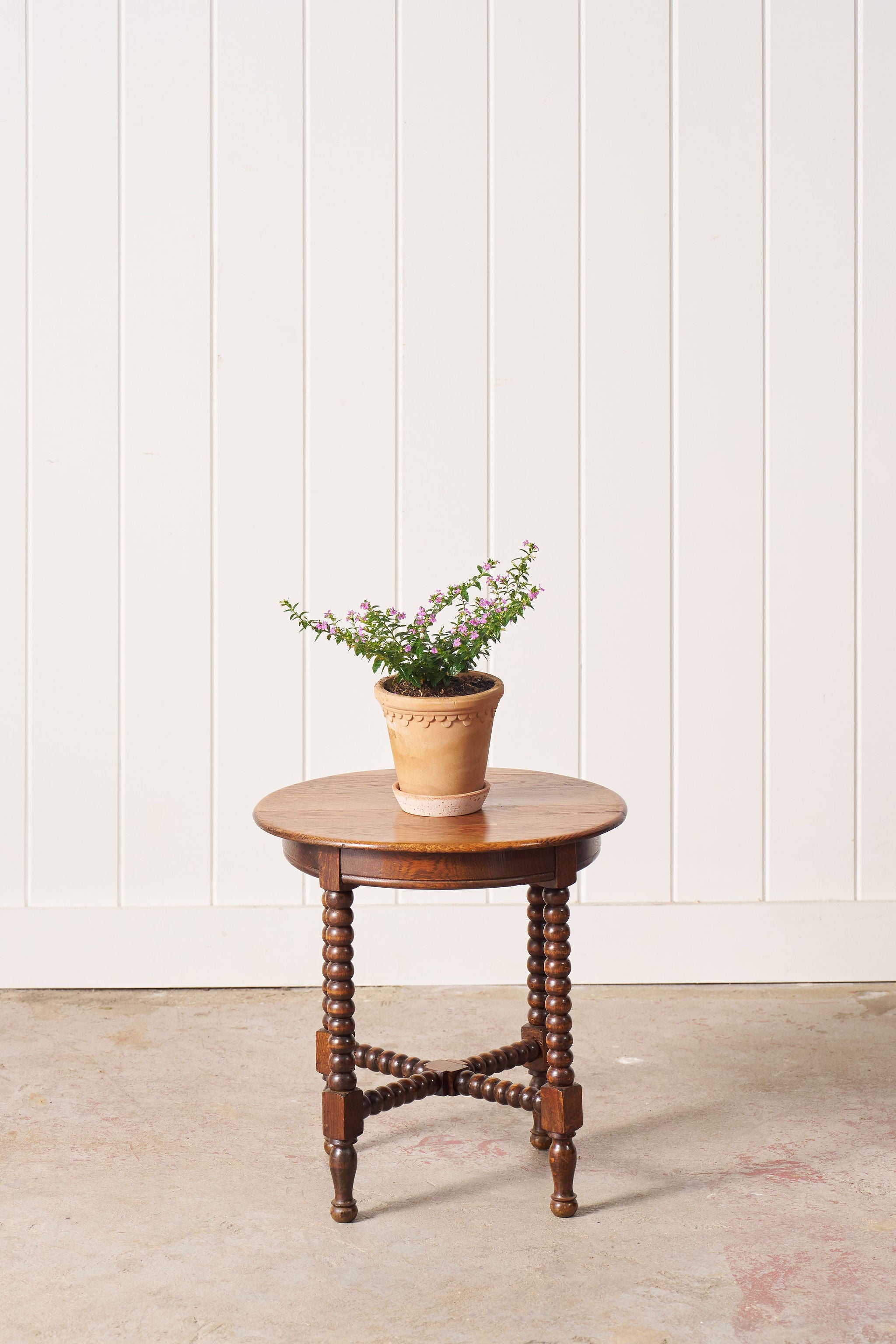 English Victorian Bobbin Stool