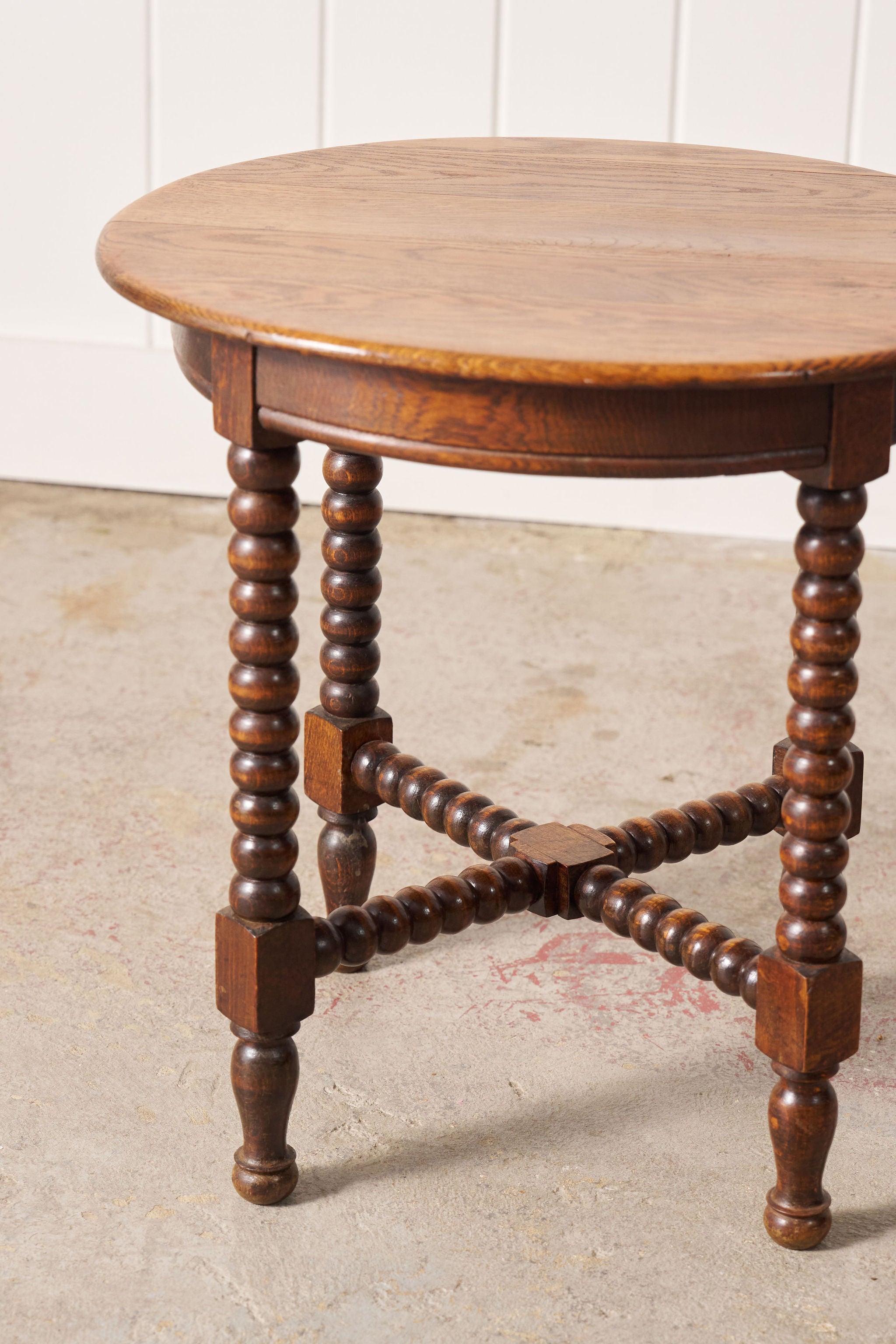 English Victorian Bobbin Stool