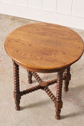 Load image into Gallery viewer, English Victorian Bobbin Stool
