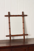 Load image into Gallery viewer, French Faux Bamboo Mirror (c. 1900)
