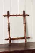 Load image into Gallery viewer, French Faux Bamboo Mirror (c. 1900)

