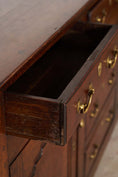 Load image into Gallery viewer, 18th Century Oak Dresser Base with Raised Panel Cupboard Doors (c. 1740)
