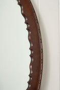 Load image into Gallery viewer, Edwardian Oval Mirror with Interior Scallop + Original Glass
