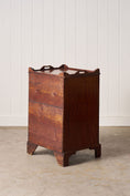 Load image into Gallery viewer, Georgian Inlay Mahogany Night Cabinet with Tray Top (c. 1850)
