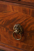 Load image into Gallery viewer, Georgian Inlay Mahogany Night Cabinet with Tray Top (c. 1850)
