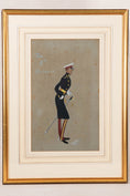 Load image into Gallery viewer, Amusing Military Original Watercolor | Signed (c. 1923)
