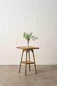 Load image into Gallery viewer, 19th Century Tortoise Bamboo Two Tier Single Side Table

