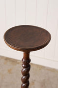 Load image into Gallery viewer, Antique English Barley Twist Plant Stand
