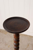 Load image into Gallery viewer, Antique English Plant Stand with Bobbin Detailing
