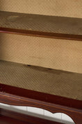 Load image into Gallery viewer, Edwardian Sheraton Revival Mahogany Glass Front Display Case on Spade Legs (c. 1910)
