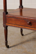 Load image into Gallery viewer, 19th Century Walnut Whatnot on Casters
