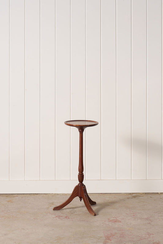 Vintage English Walnut Wine Table