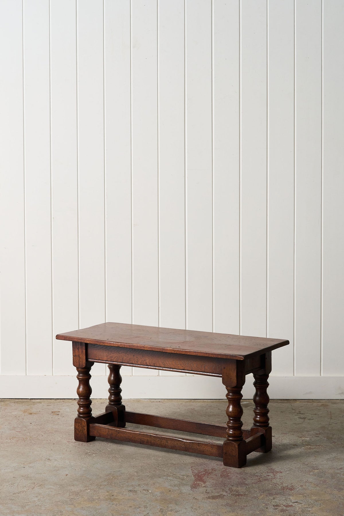 Vintage English Oak Coffee Table/Bench