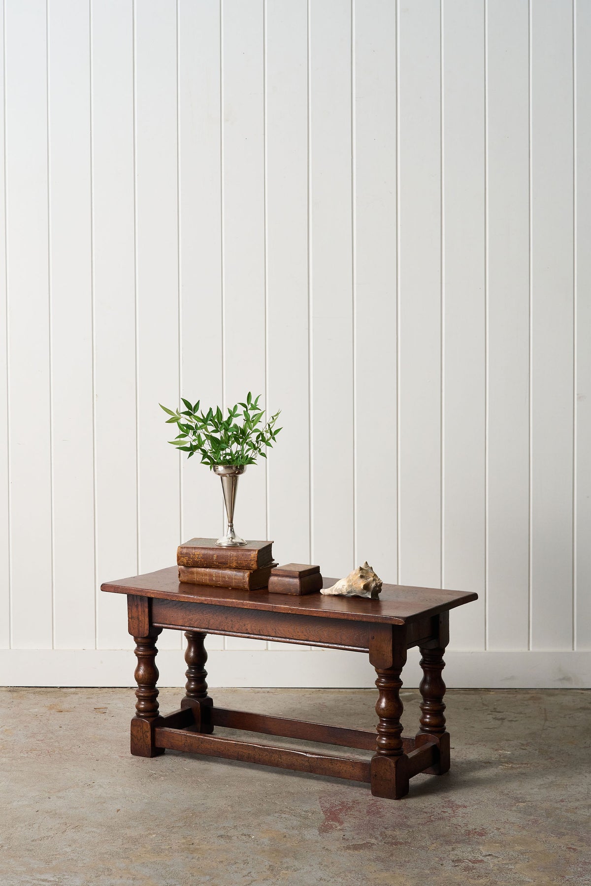 Vintage English Oak Coffee Table/Bench