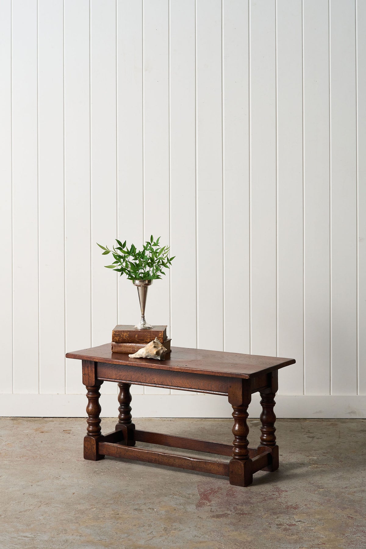 Vintage English Oak Coffee Table/Bench