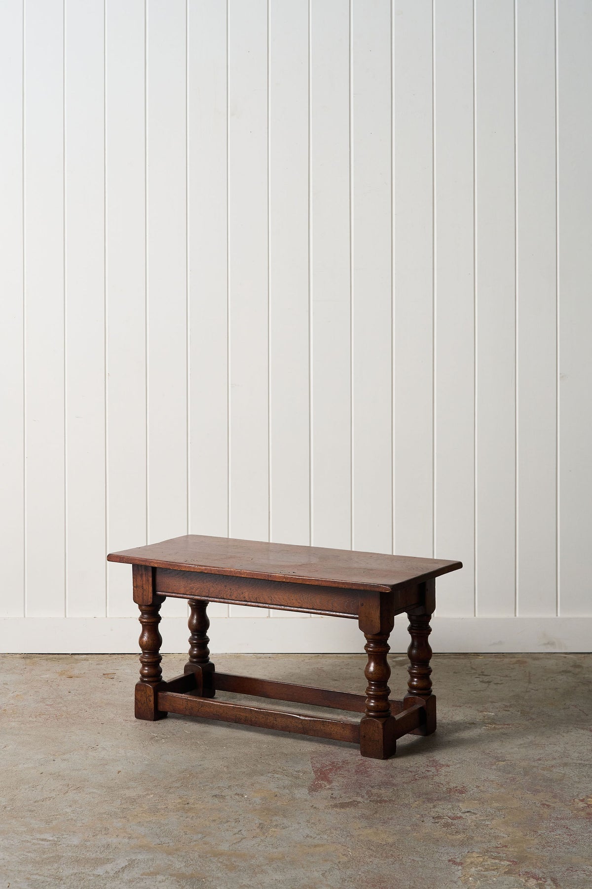Vintage English Oak Coffee Table/Bench