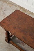 Load image into Gallery viewer, Vintage English Oak Coffee Table/Bench
