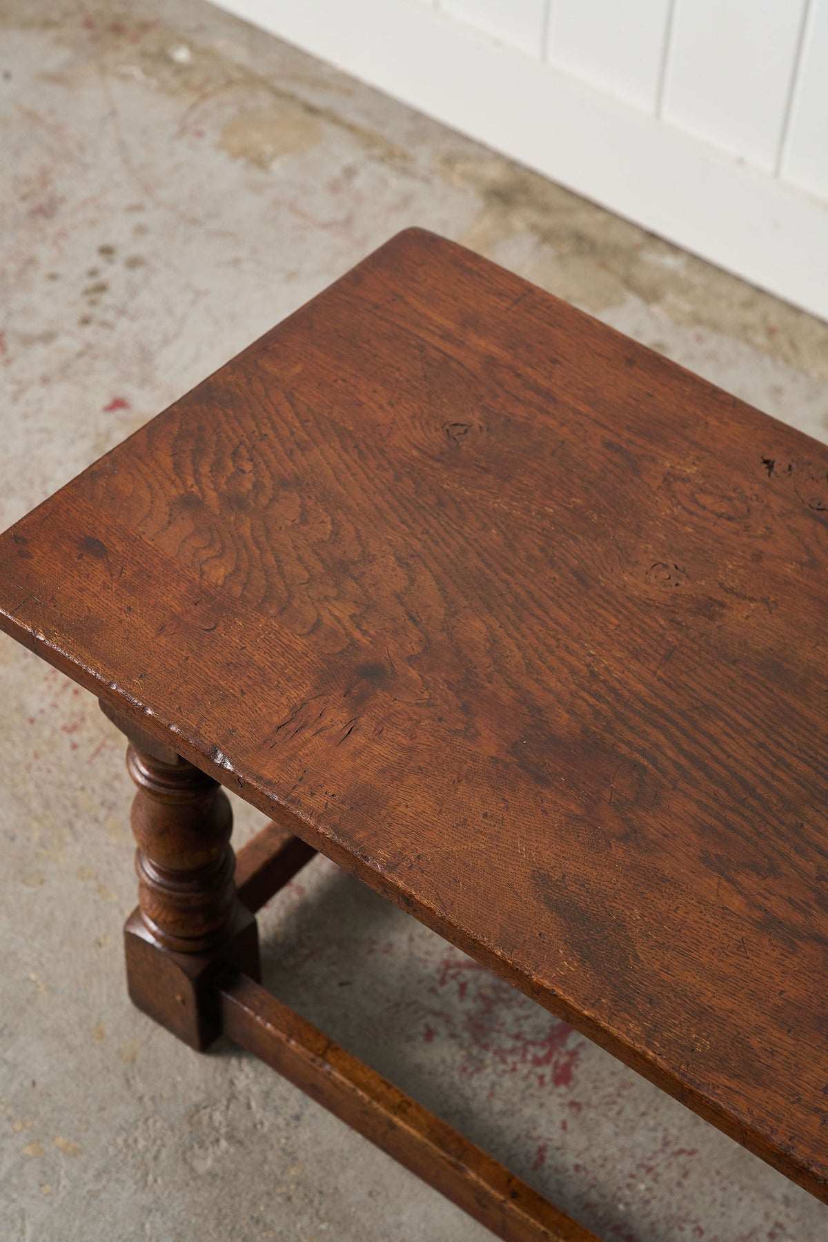 Vintage English Oak Coffee Table/Bench