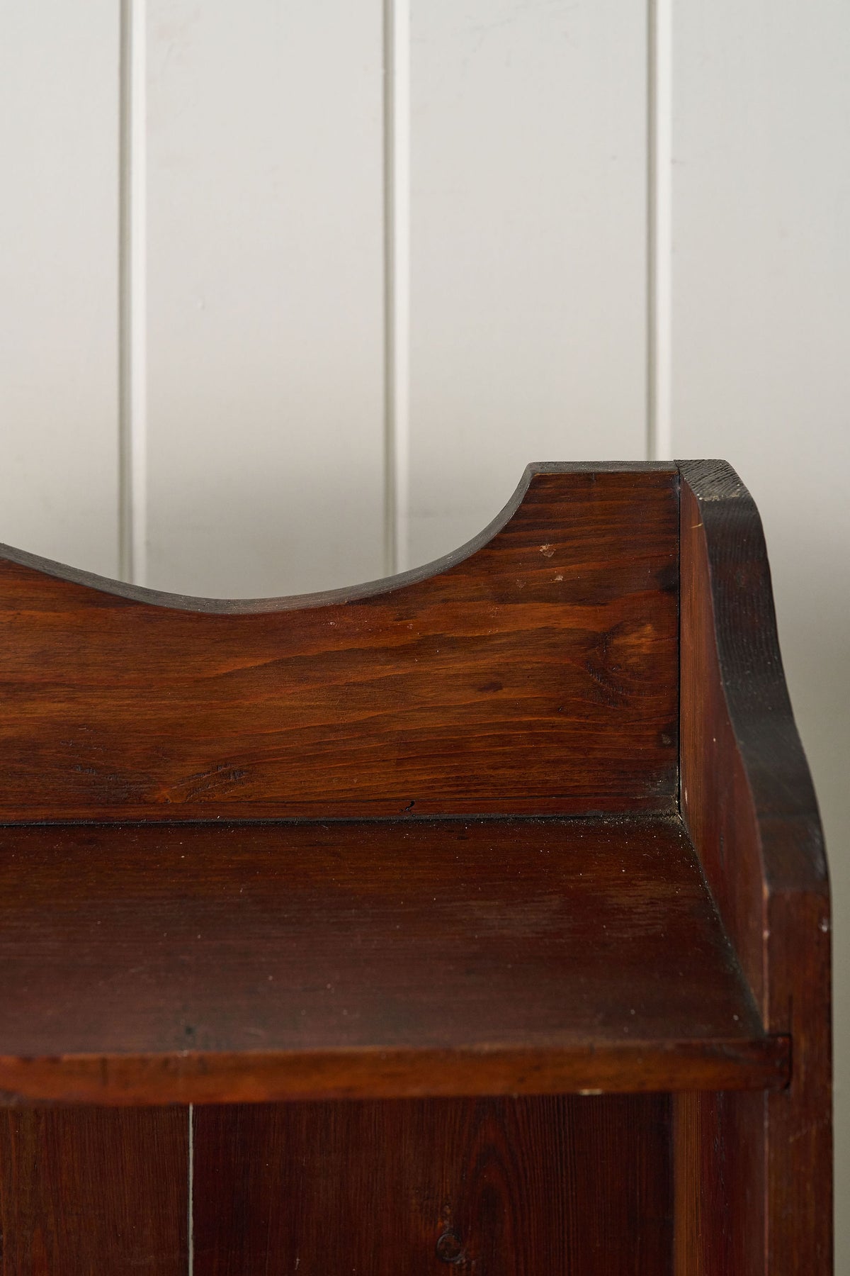 19th Century English Oak 5-Shelf Bookcase
