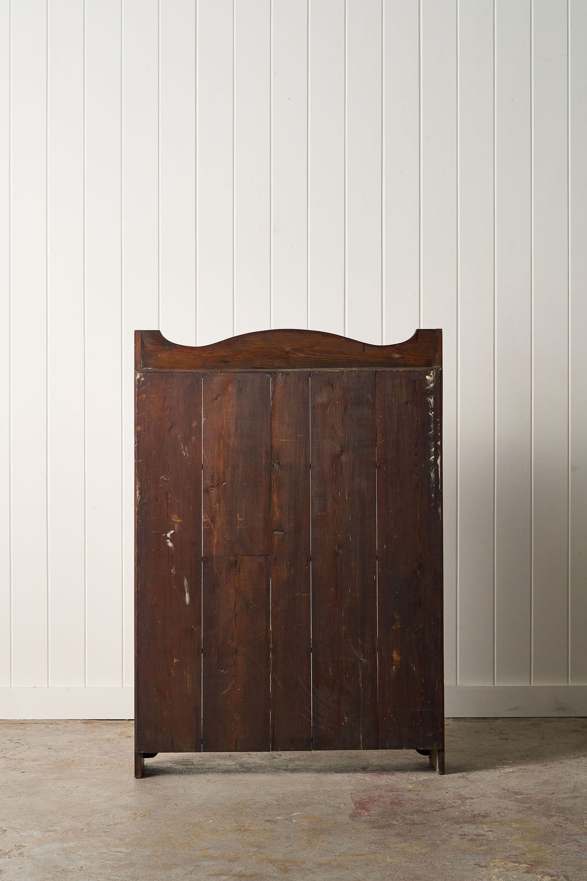 19th Century English Oak 5-Shelf Bookcase