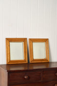 Load image into Gallery viewer, PAIR of 19th Century Maple Framed Mirrors

