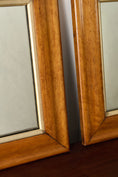 Load image into Gallery viewer, PAIR of 19th Century Maple Framed Mirrors
