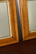 Load image into Gallery viewer, PAIR of 19th Century Maple Framed Mirrors
