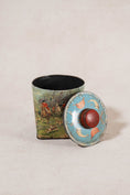 Load image into Gallery viewer, Vintage English Hunting Scene Tin (c. 1950)
