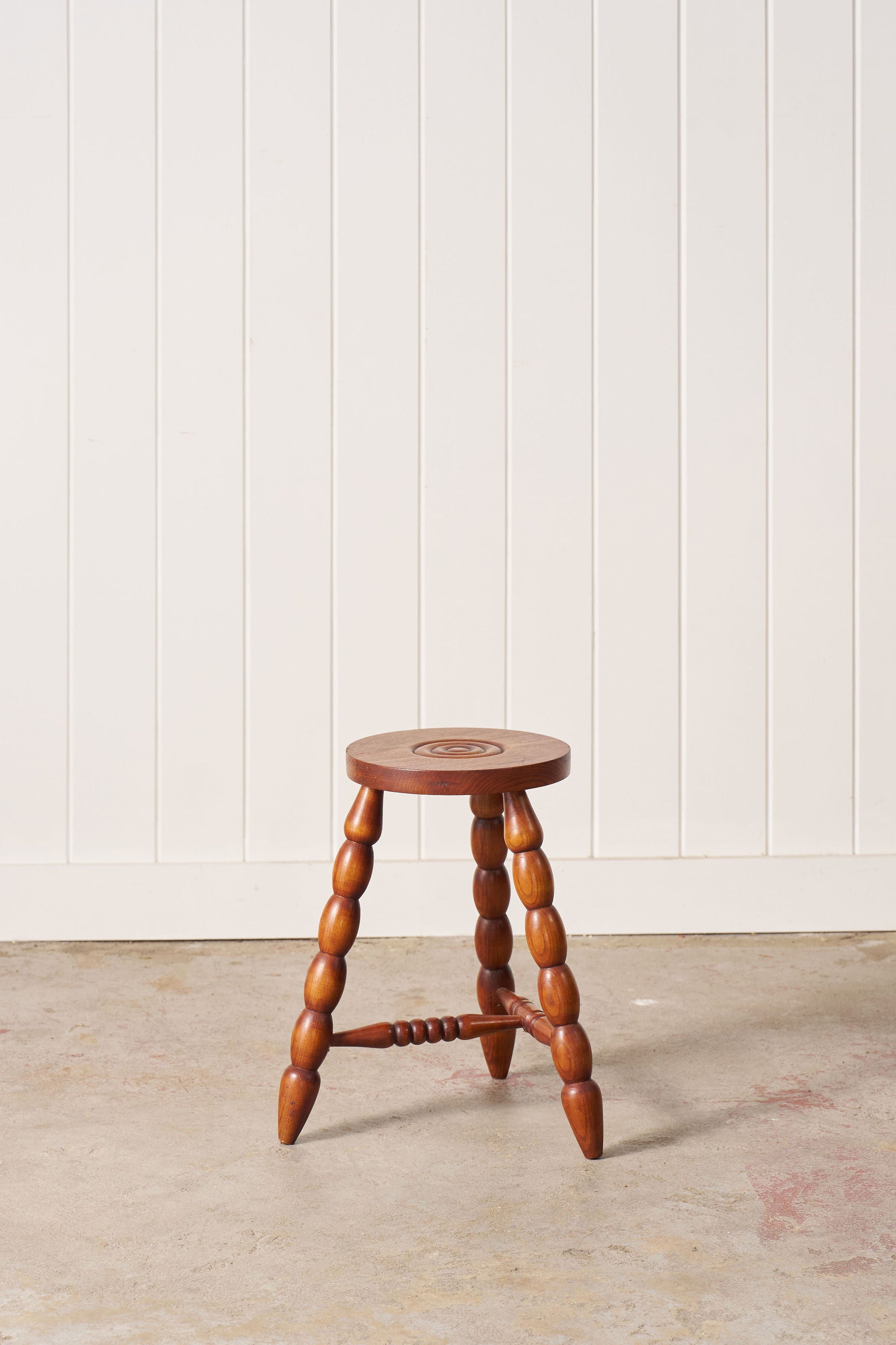 Vintage French Bobbin Stool