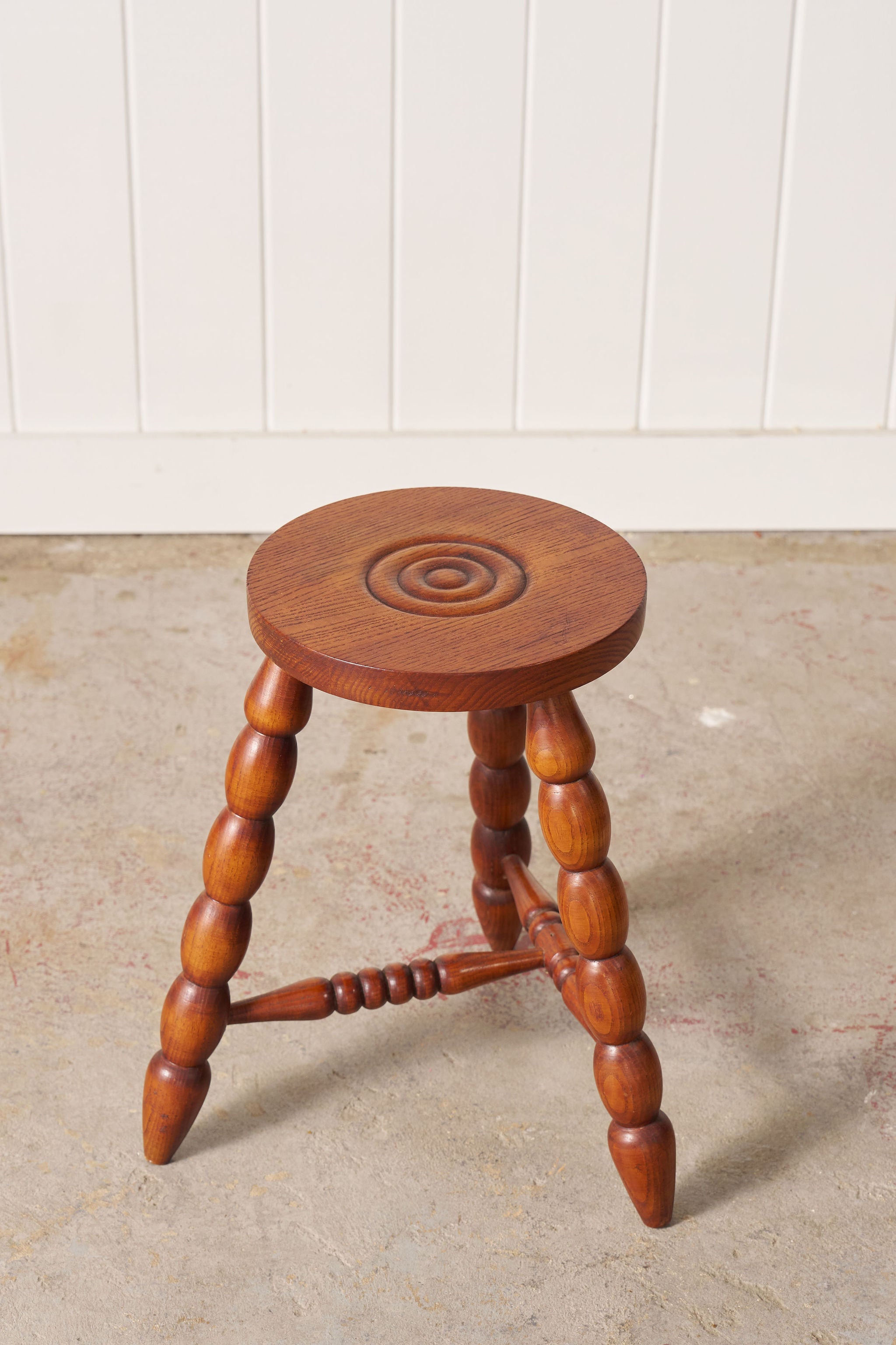 Vintage French Bobbin Stool