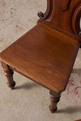 Load image into Gallery viewer, PAIR Victorian Hall Chairs with Petite Floral Cravings
